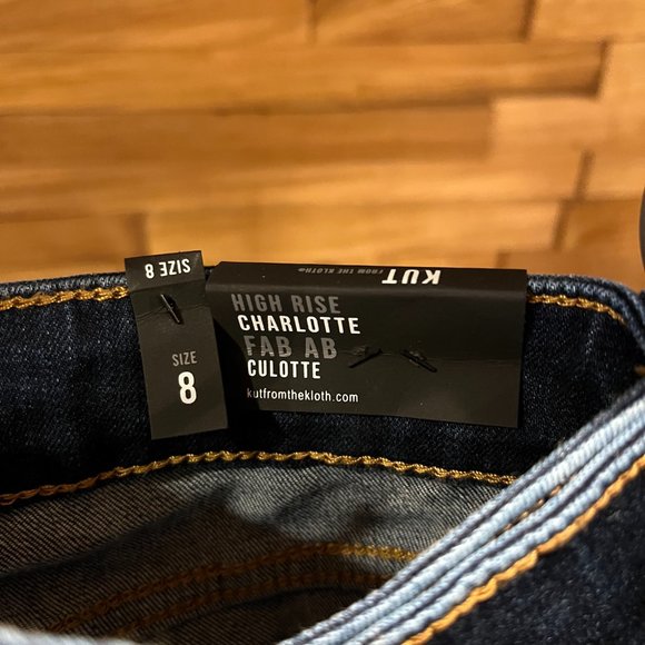 KUT FROM THE KLOTH Charlotte High Rise Wide Leg - Picture 3 of 3